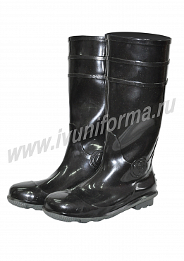 Сапоги ПВХ с металлическим подноском мужские