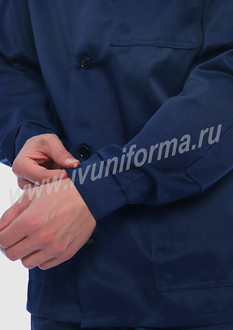 Костюм рабочий мужской с усилением арт. Р-02-22-ГР