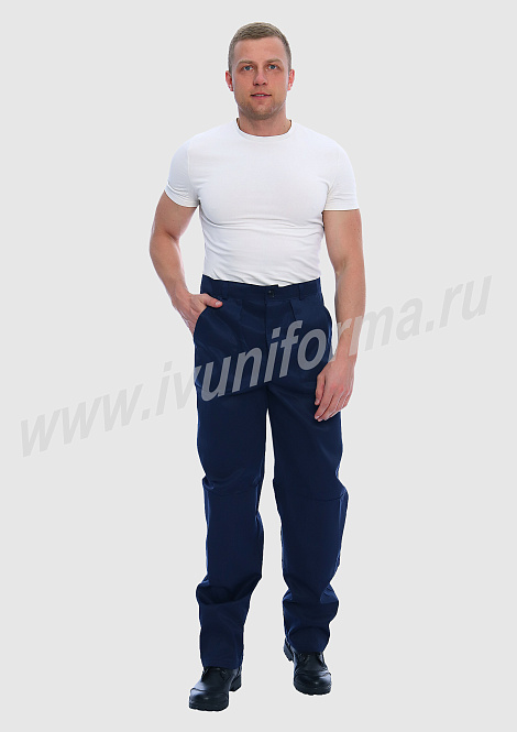 Костюм рабочий мужской с усилением арт. Р-02-22-ГР