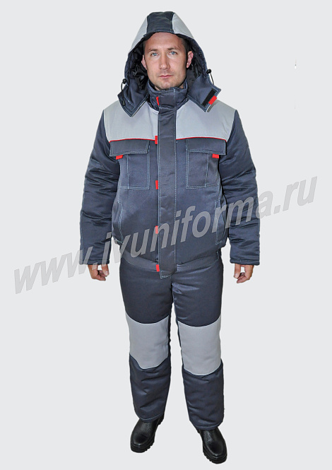 Костюм рабочий мужской арт. Р-02-43-ГР