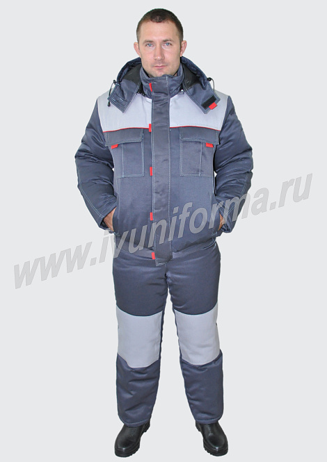 Костюм рабочий мужской арт. Р-02-43-ГР